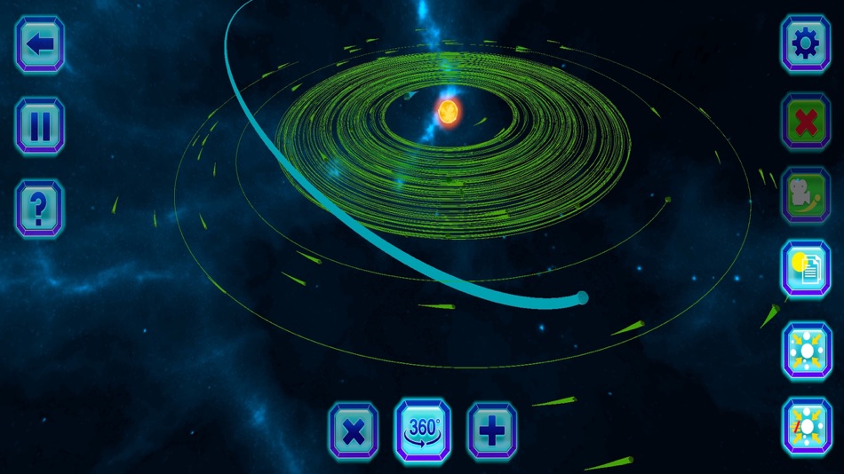 #7. Galaxy Space Simulator 3D (iOS) 由: Krassimir Kondarev