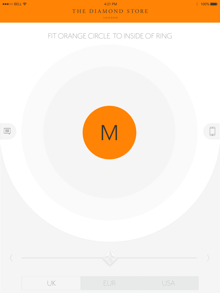 The Diamond Store Ring Sizer