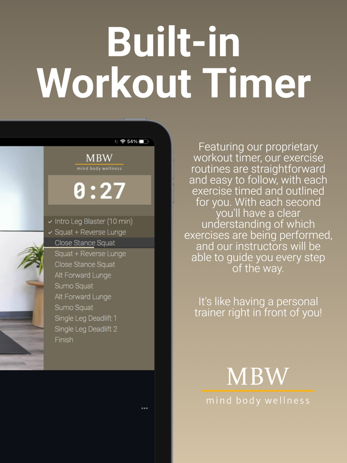 MBW - Mind Body Wellness