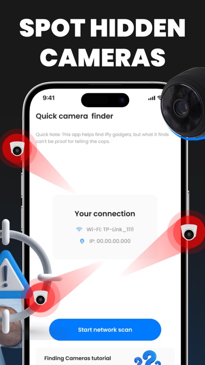 Hidden camera detector