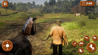 Wild Horse Simulator Jungle 3D Screenshot