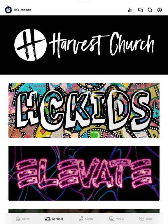 Harvest Church SETX iPad screenshot 2 - Education app