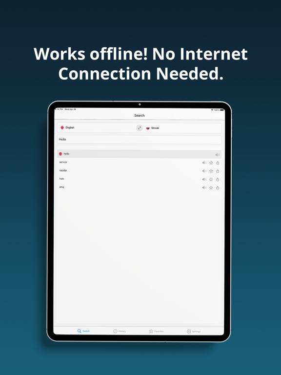 Screenshot #4 pour English Slovak Dictionary +