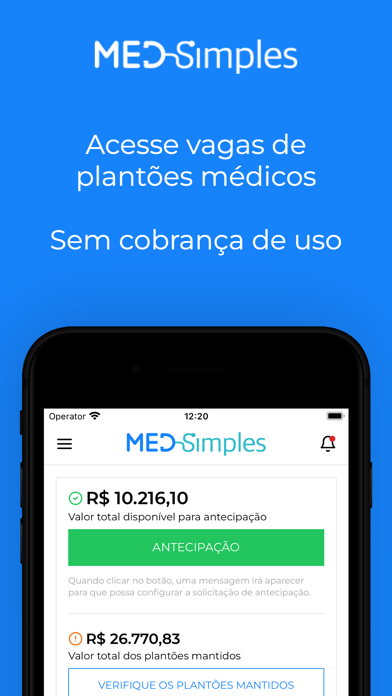MedSimples Plantões Screenshot