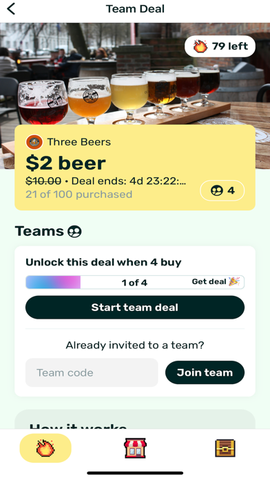 Onlo: discounts with friends Screenshot
