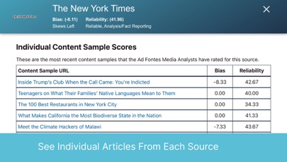 Ad Fontes - Media Bias Chart Screenshot