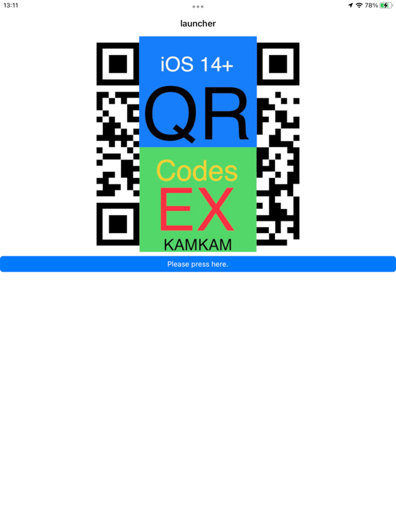 QRCodesEX iPad screenshot 1 - Utilities app