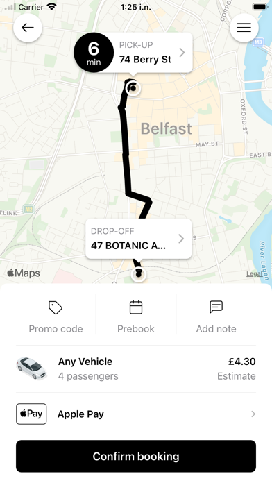 fonaCAB Belfast Screenshot 3 - AppWisp.com fonaCAB Belfast Screenshot 3 - AppWisp.com