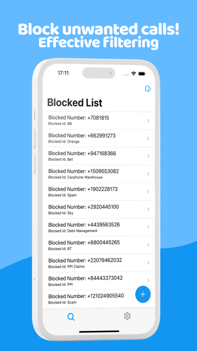 Cuspart: Call Blocker Screenshot