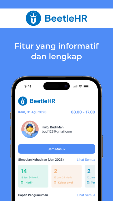 BeetleHR Screenshot