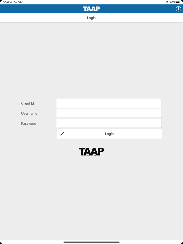 TAAP Forms