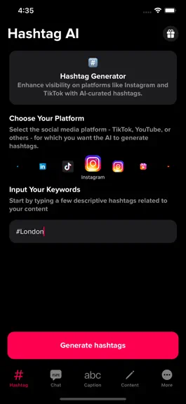 Game screenshot Hashtags Generator mod apk