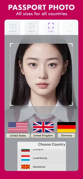 Game screenshot Passport ID Photo Visa Pic mod apk