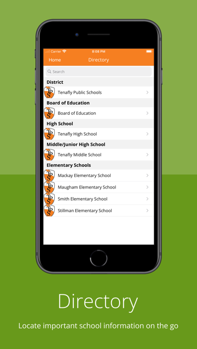 Tenafly Public Schools Screenshot