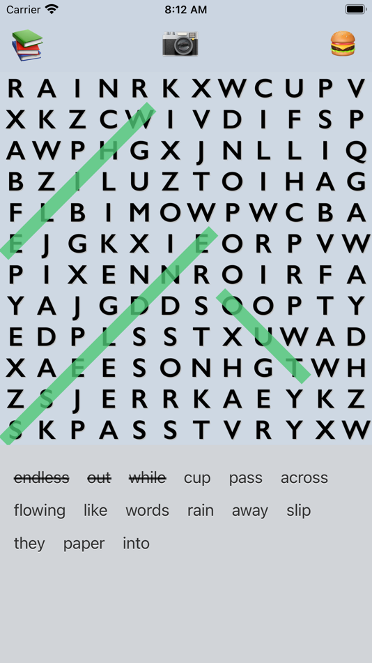 #1. Find the words (iOS) 由: NO WOO KYOUNG