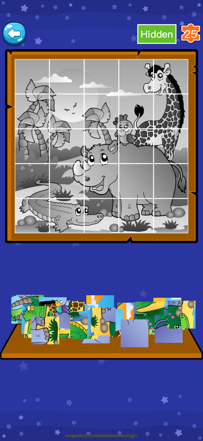 Puzzle Game-Learn color shape