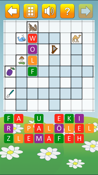 Screenshot #1 pour Kreuzworträtsel für Kids