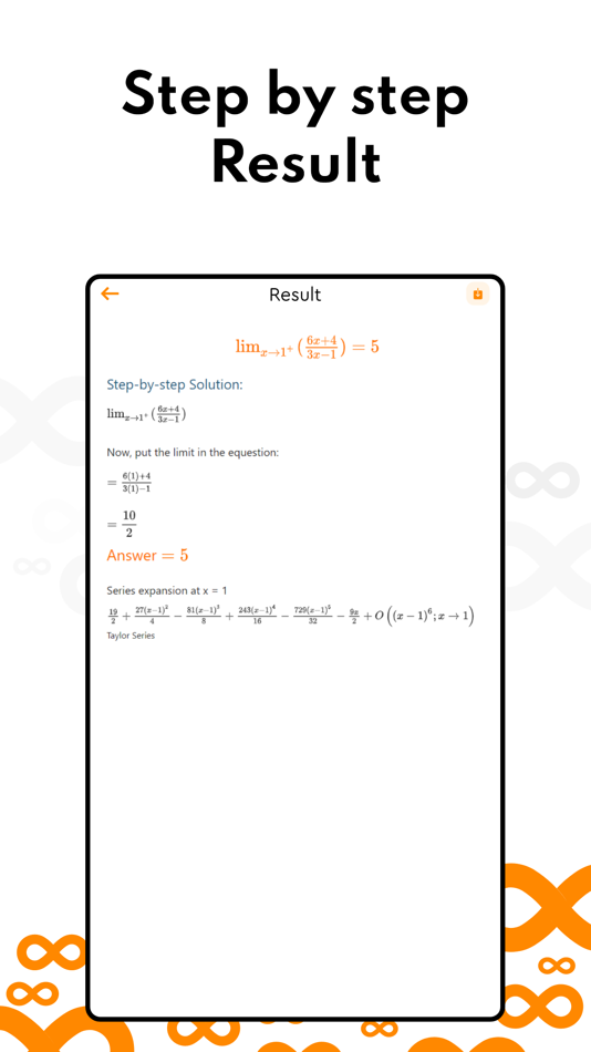 #3. Limit Calculator with Steps (iOS) بواسطة: Asad Ahsan