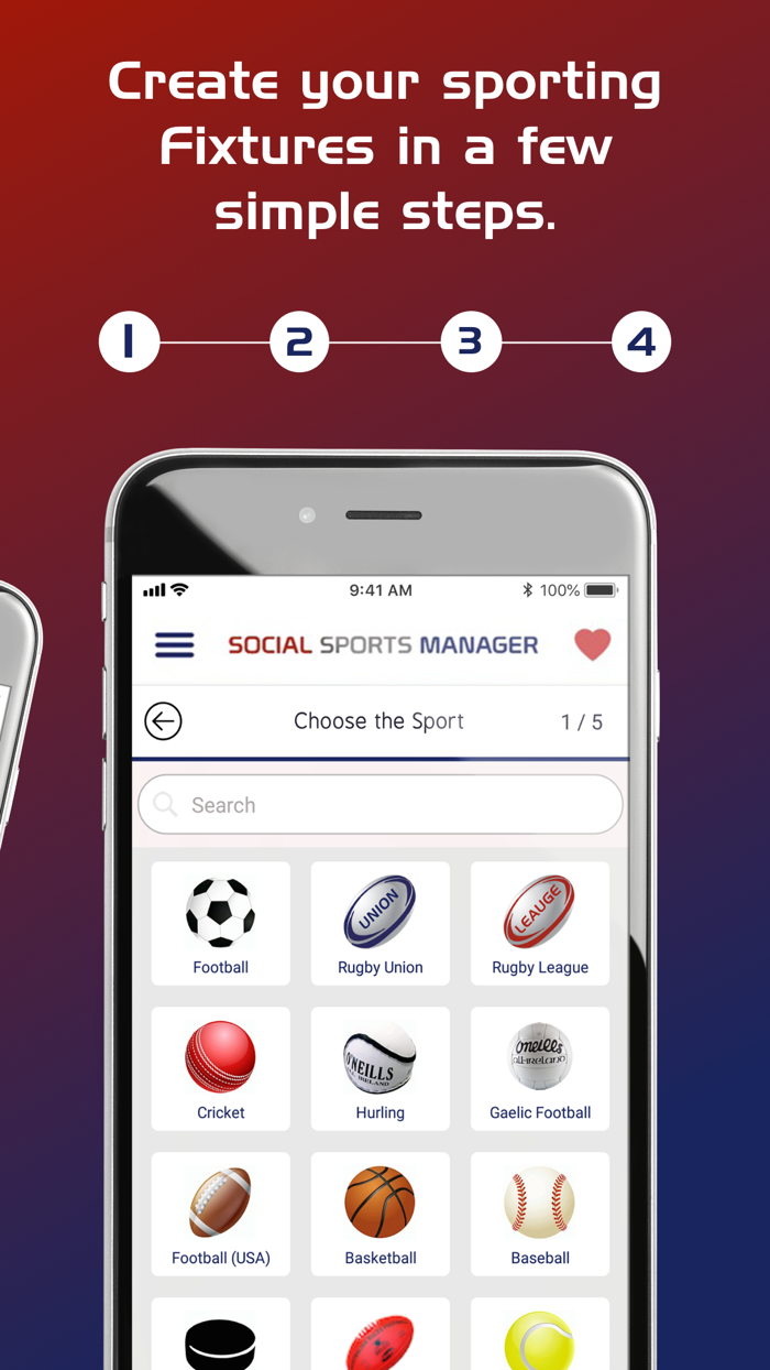 Social Sports Manager