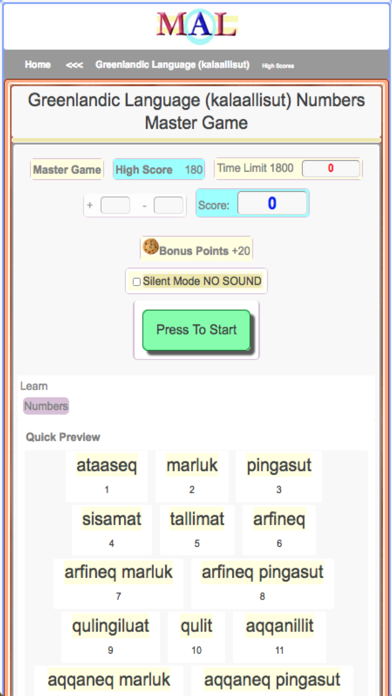 Greenlandic M(A)L Screenshot