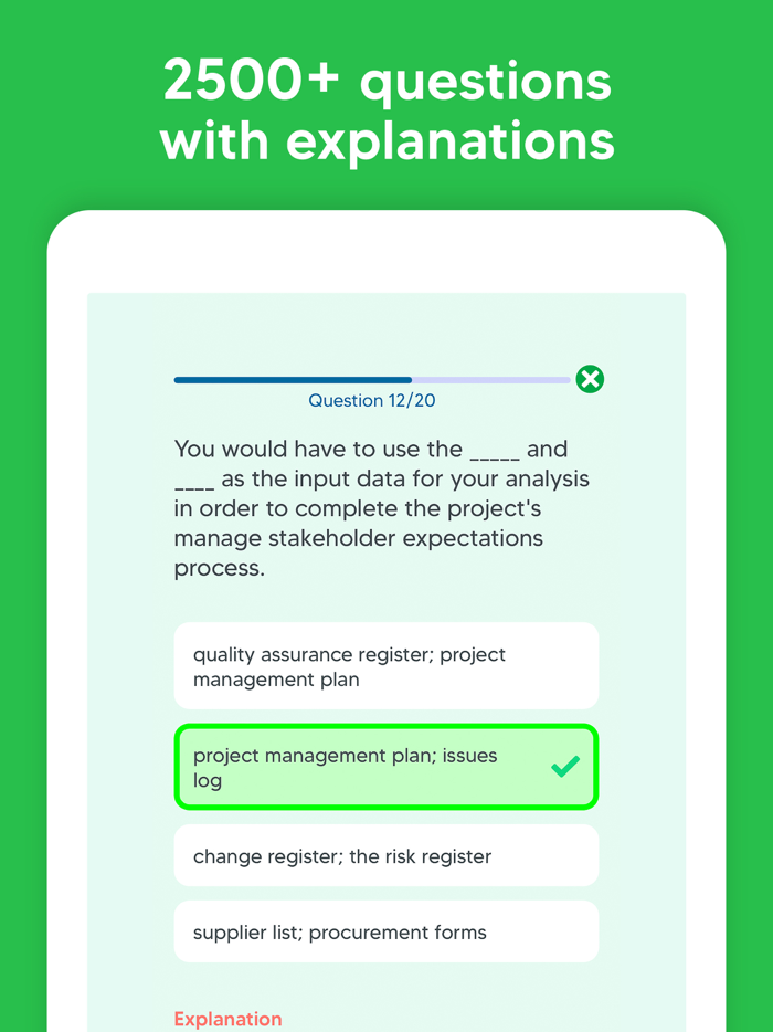PMI PMP Exam Prep Test 2023