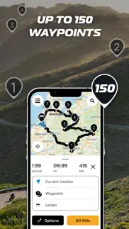 tomtom go ride: motorcycle gps iphone screenshot 3