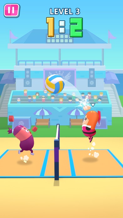 Sausage Volleyball Screenshot
