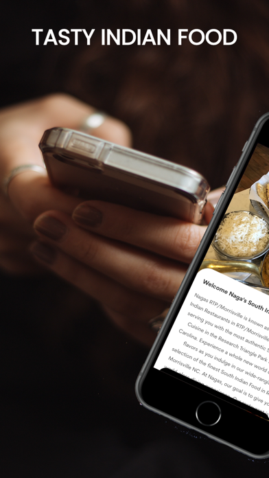Naga's South Indian Cuisine Screenshot