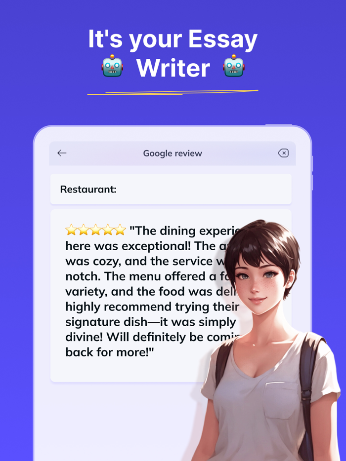 AI Content Writer Essay Email