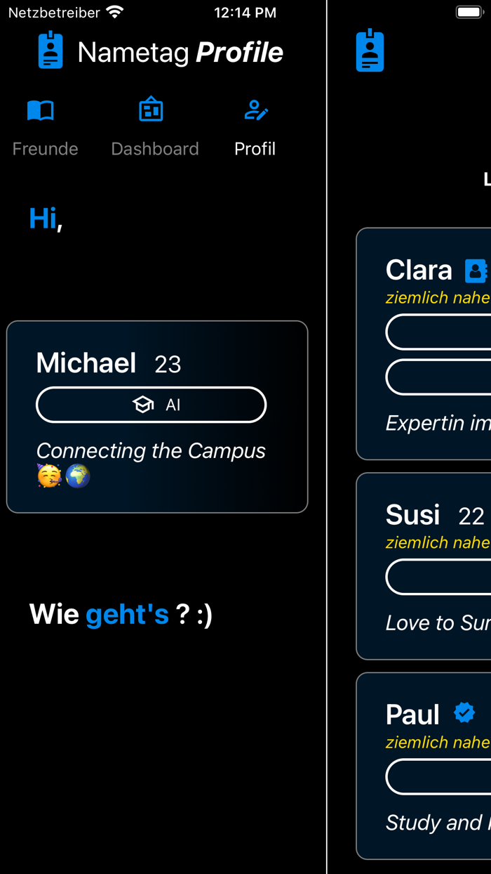 Nametag - Connect with People