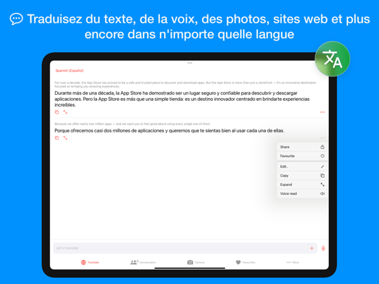 Screenshot #4 pour Documents Translator