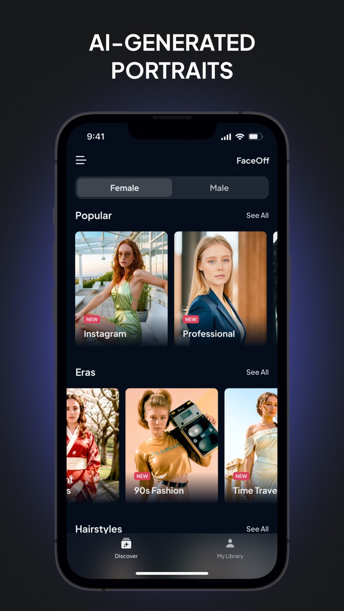 FaceOff AI Photo Generator