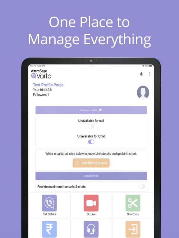 App screenshot