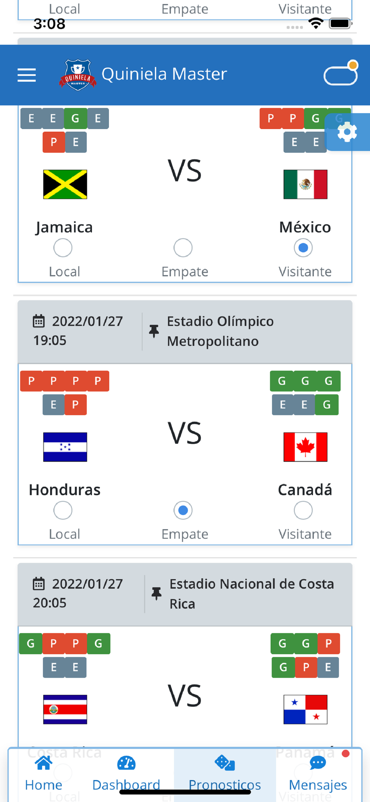 Quinela Master Lite