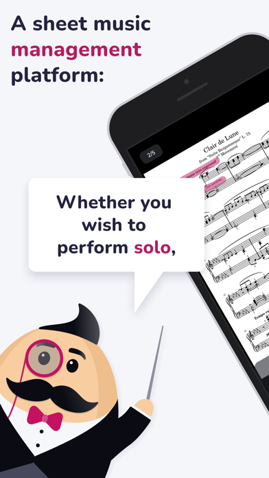 Maestro Amadeus - Sheet Music Screenshot