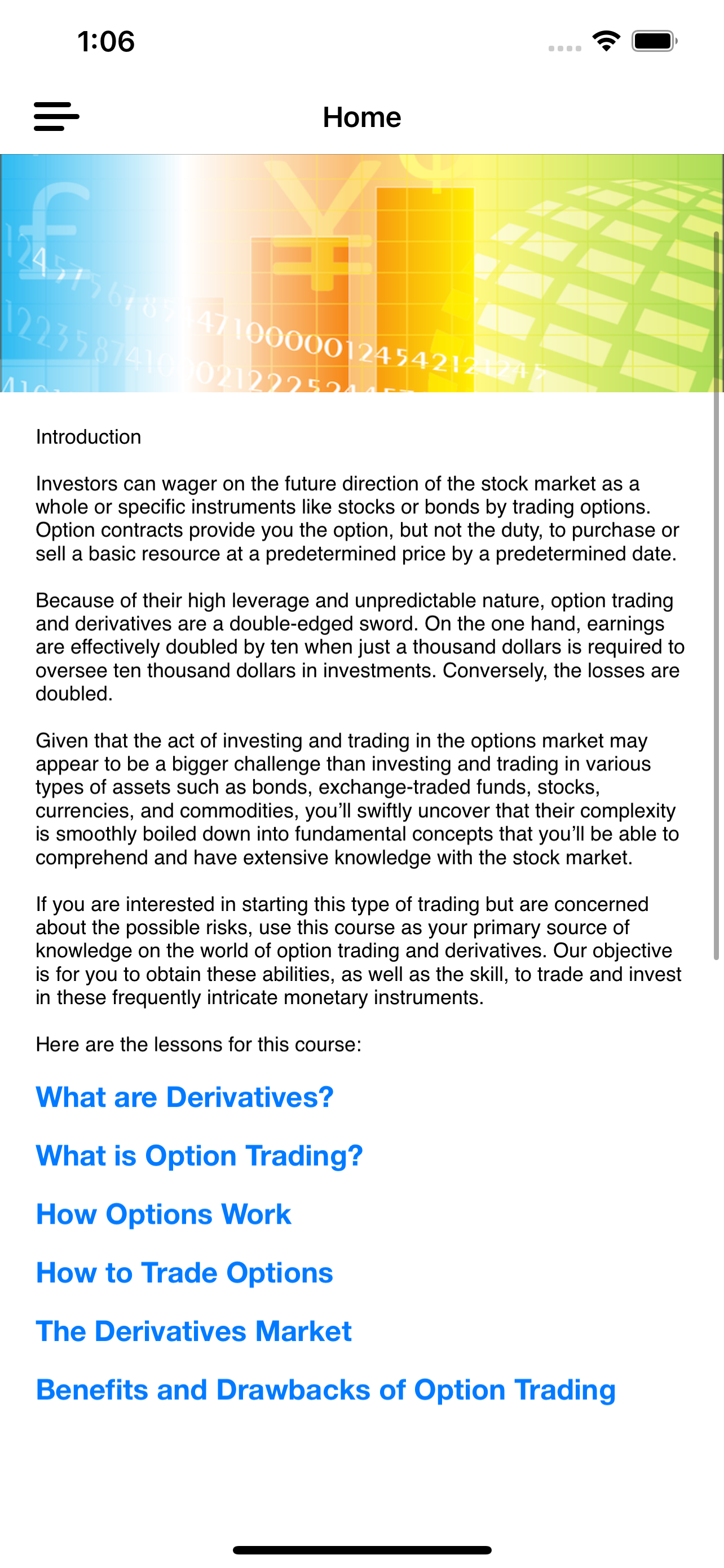 Options Trading Course