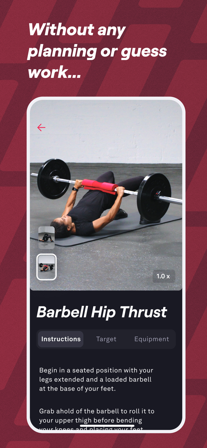 Fitbod Gym and Workout Planner