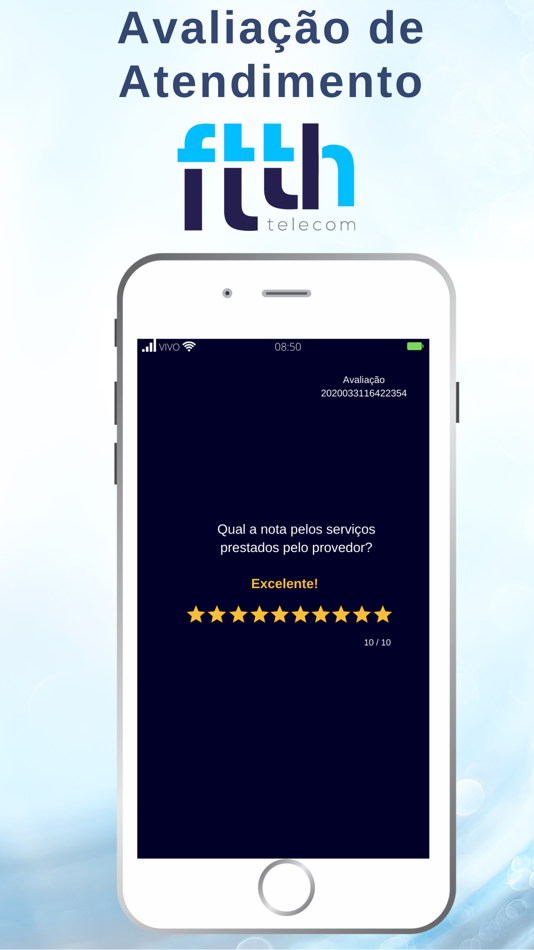 #6. FTTH Telecom (iOS) 由: HubSoft