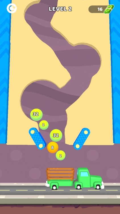 2048 Sand Balls: Puzzle Island