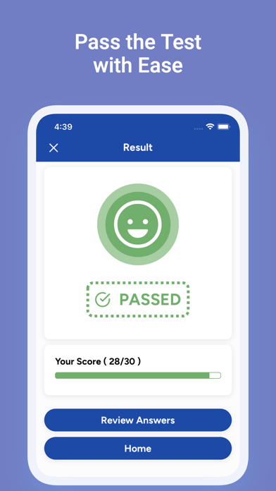 PennDOT Driver's License Test Screenshot
