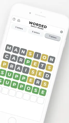 Game screenshot Worde - Daily & Unlimited apk