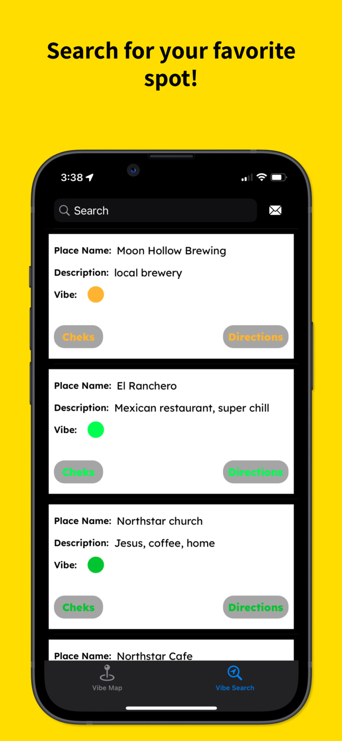 VibeChek - Reviews with Rizz