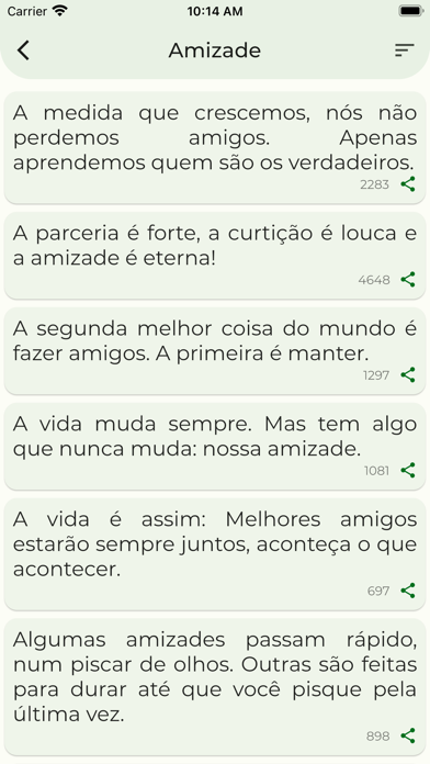 Frases Status Screenshot