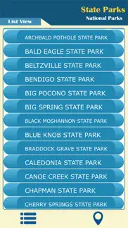 pennsylvania in state parks iphone screenshot 2