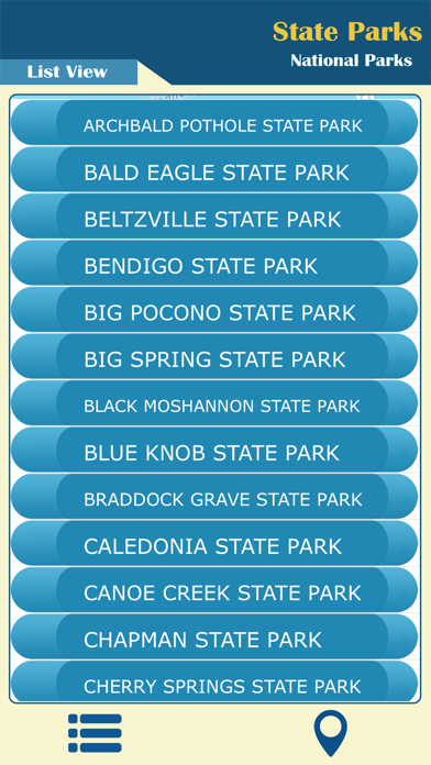 Pennsylvania In State Parks Screenshot