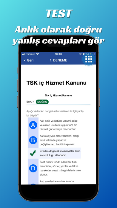 Statü Geçiş Sınavı Screenshot