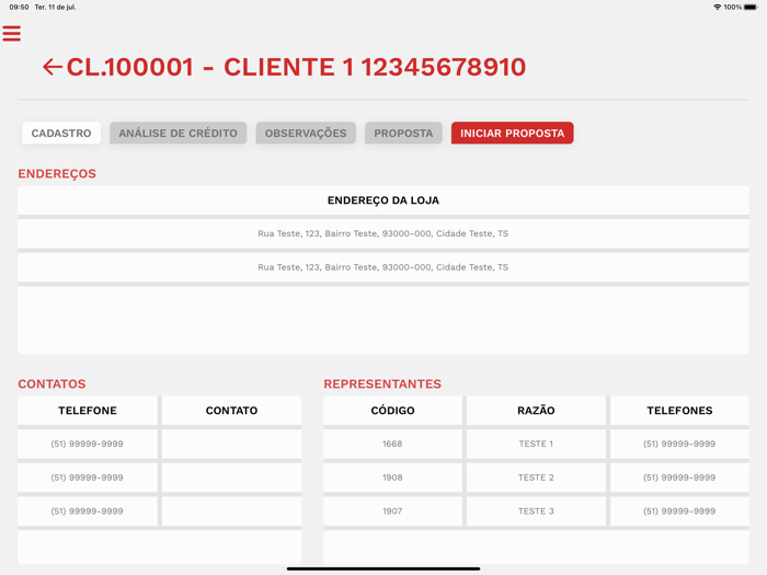 Aplicativo da Cobrança