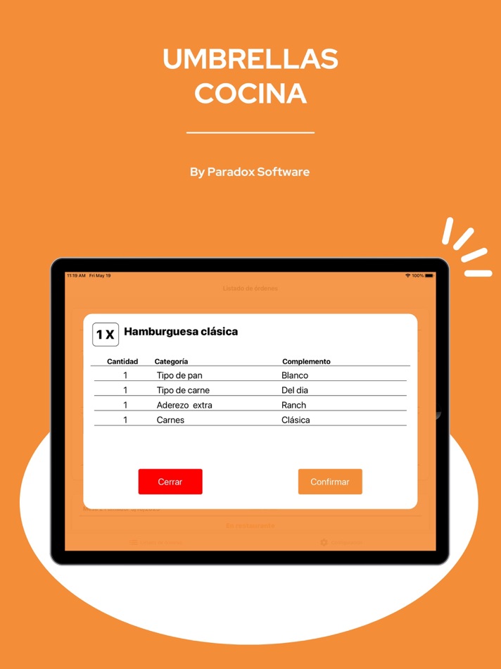 #2. Umbrellas Cocina (iOS) 由: Paradox Software Solutions Mex