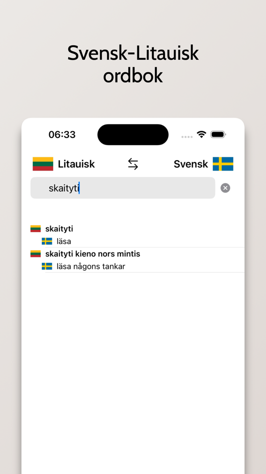 #3. Litauisk-Svensk ordbok (iOS) 由: FB PUBLISHING LLC