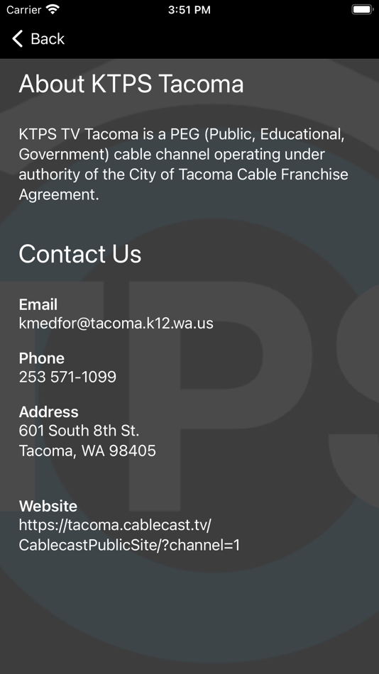 #3. KTPS TV (iOS) By: Cablecast Community Media LLC